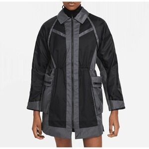 MSRP $175 Jordan NIKE Next Utility Convertible Jacket Vest DD7095-010 Small